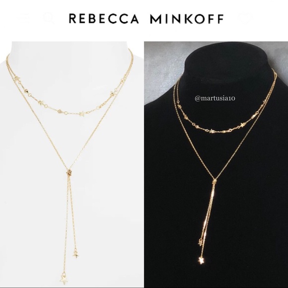 Rebecca Minkoff Jewelry - Rebecca Minkoff Gold Star & Heart Layered Necklace